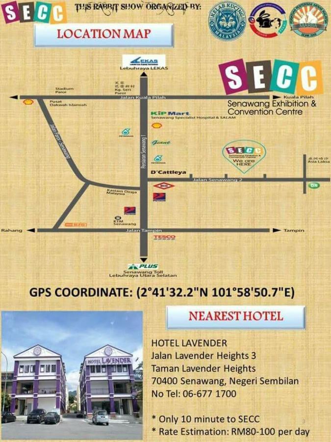 Hotel Lavender Senawang Seremban Eksteriør bilde